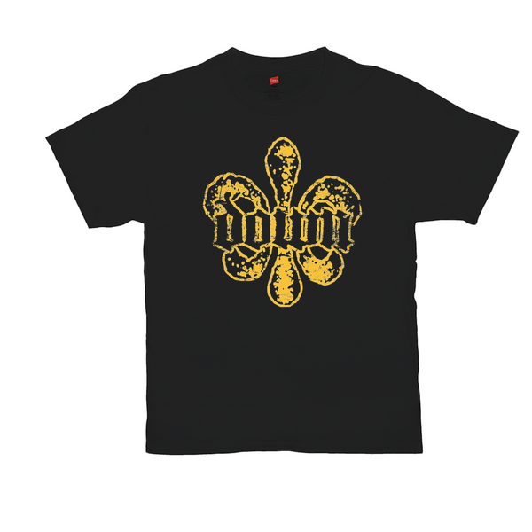 Gold Fleur De Lis Short Sleeve Tee