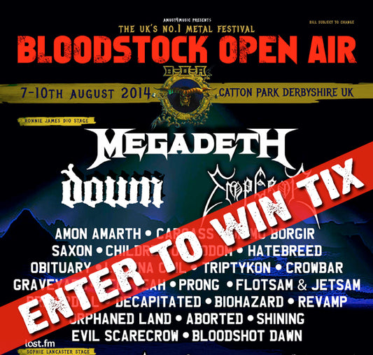 Win A Pair of Bloodstock Open Air Tickets with Camping!