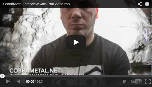 CobraMetal: Interview with Phil Anselmo