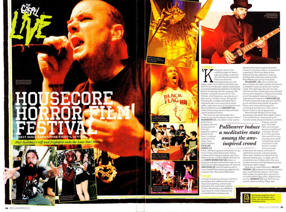 Housecore Horror Festival Featured In Metal Hammer