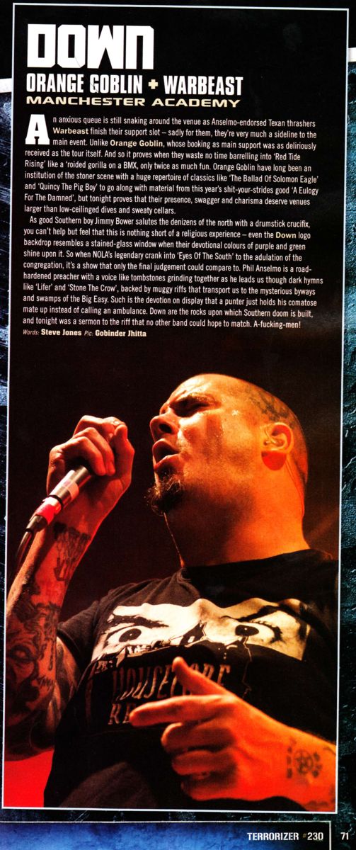 Terrorizer Live Review