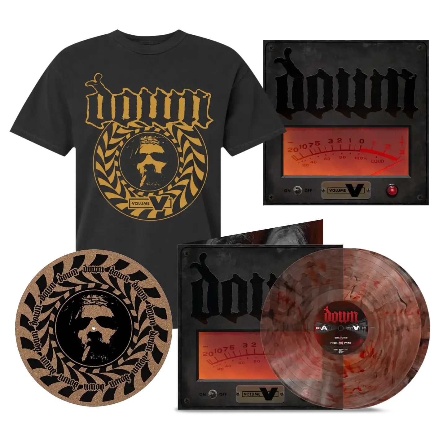 DOWN volume 5 Deluxe LP Bundle (signed poster)