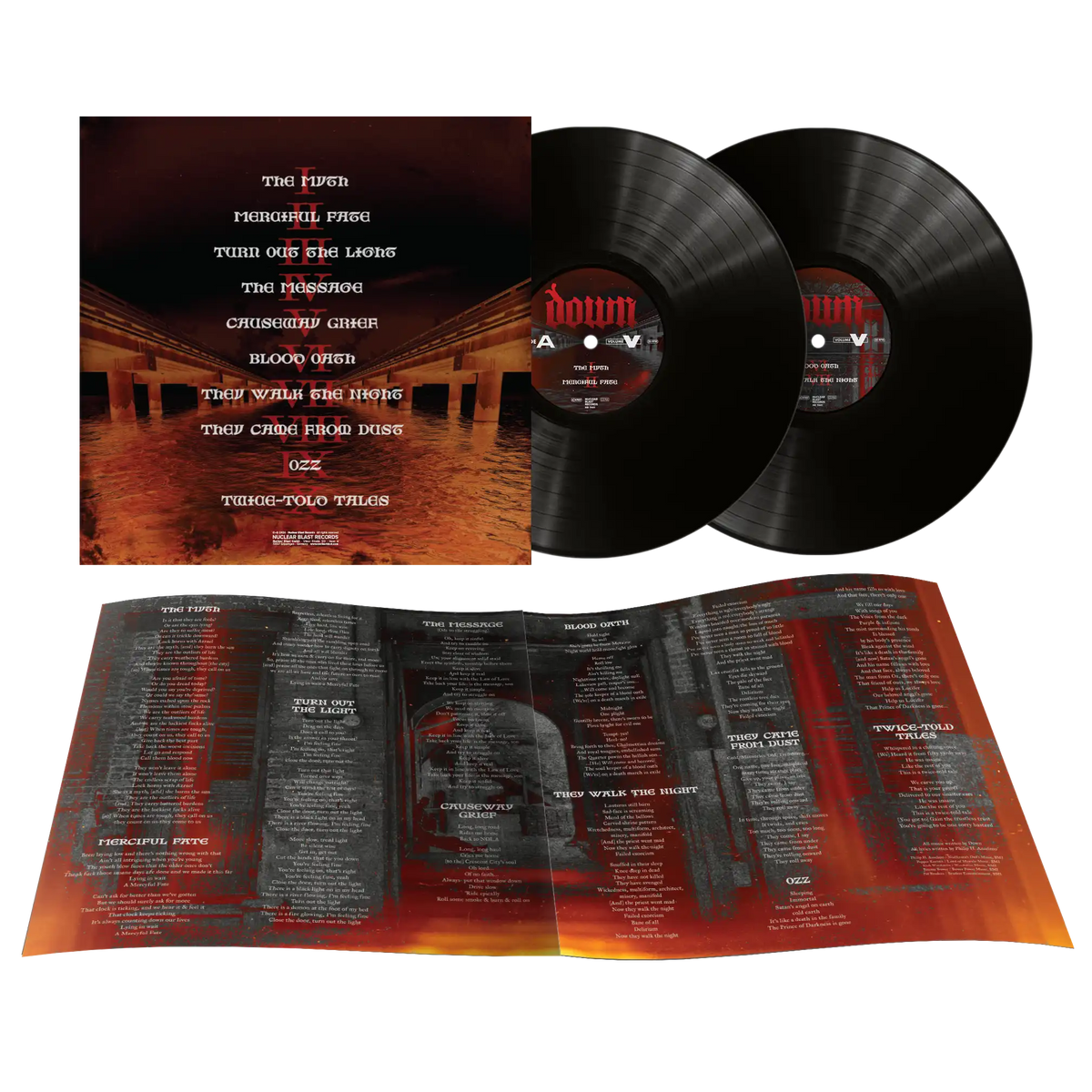 DOWN volume V: Solid Black LP