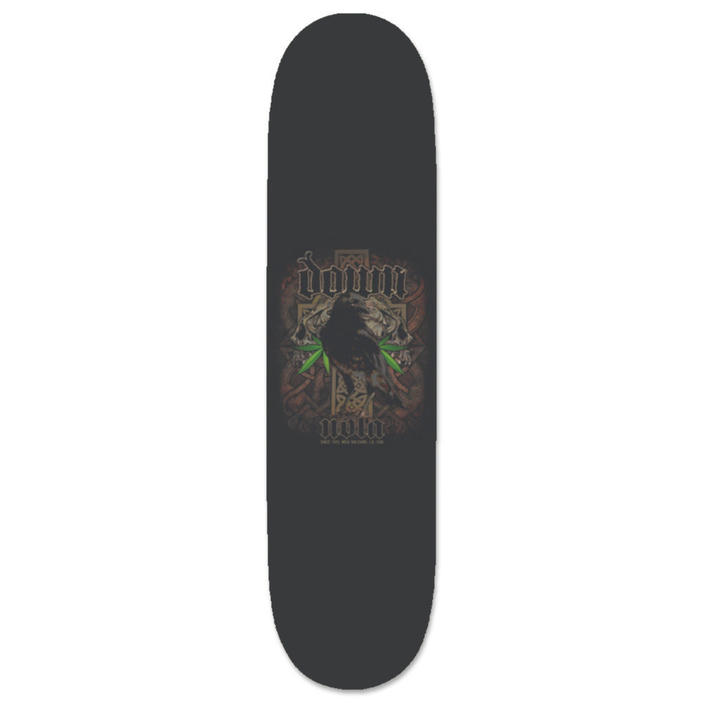 DOWN Stone The Crow Skate Deck