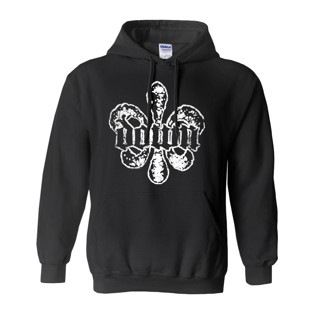 DOWN Fleur De Lis Pullover Hoodie Down