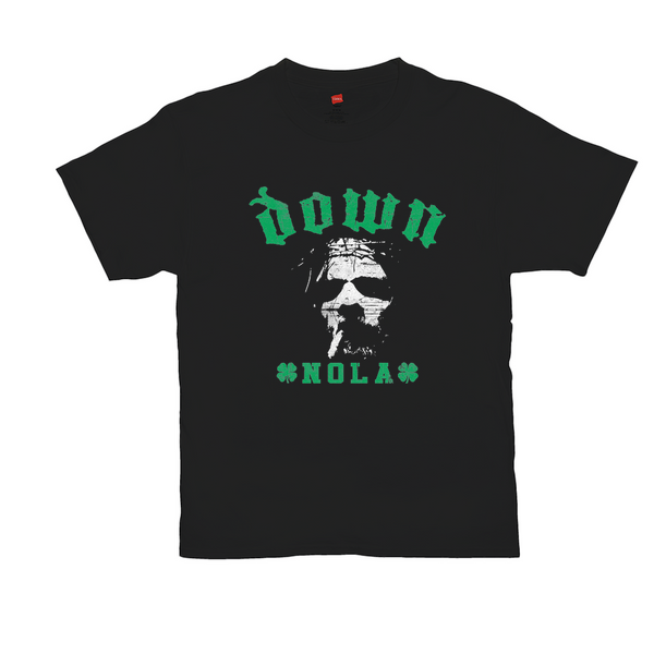 DOWN St. Paddy's Day Black Tee